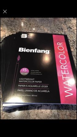 Watercolor drawing pads