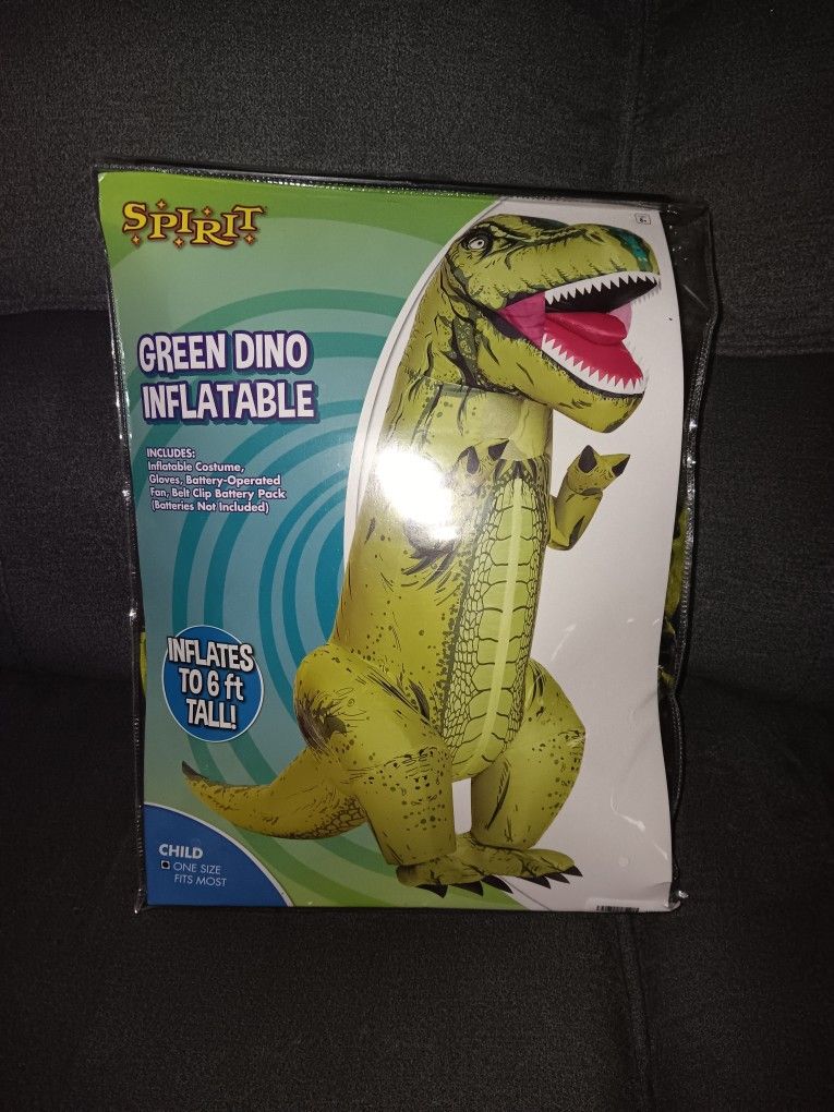 Kids Inflatable Dinosaur Costume 🦖