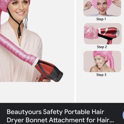 New! Bonnet Hair Dryer Attachment