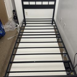 Twin Metal Bed frame 
