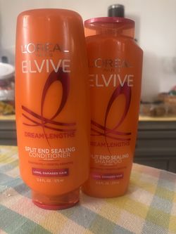 L'Oréal Elvive Dream Lengths Shampoo & Conditioner Set(4 each