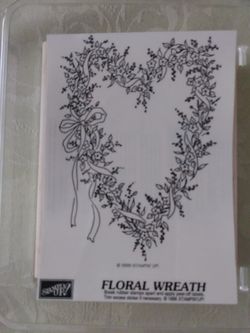 Stampin Up Floral Wreath Stamp