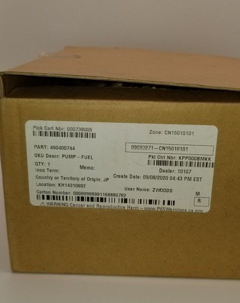 Kawasaki Fuel Pump