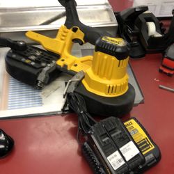 1003 Dewalt DCS371 20v Lithium Ion Cordless Band Saw W/ 1.5ah Battery & Charger 557756