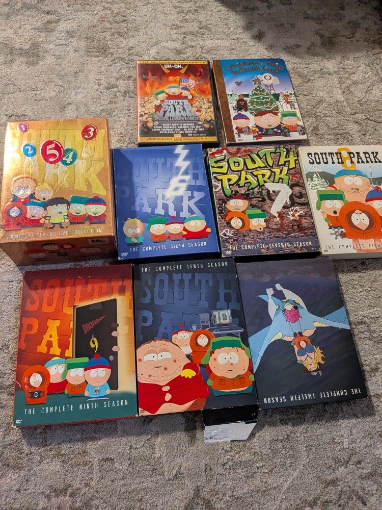 South Park 1-10 , 12 , +2 Movies