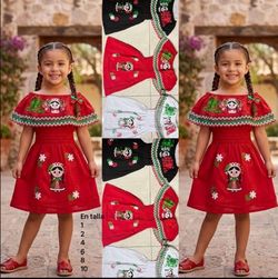 Girls Mexican Dresses - Variedad de Vestidos Para Niñas