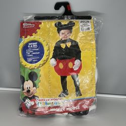 0-6 months Baby Mickey Mouse Costume - Official Disney costume