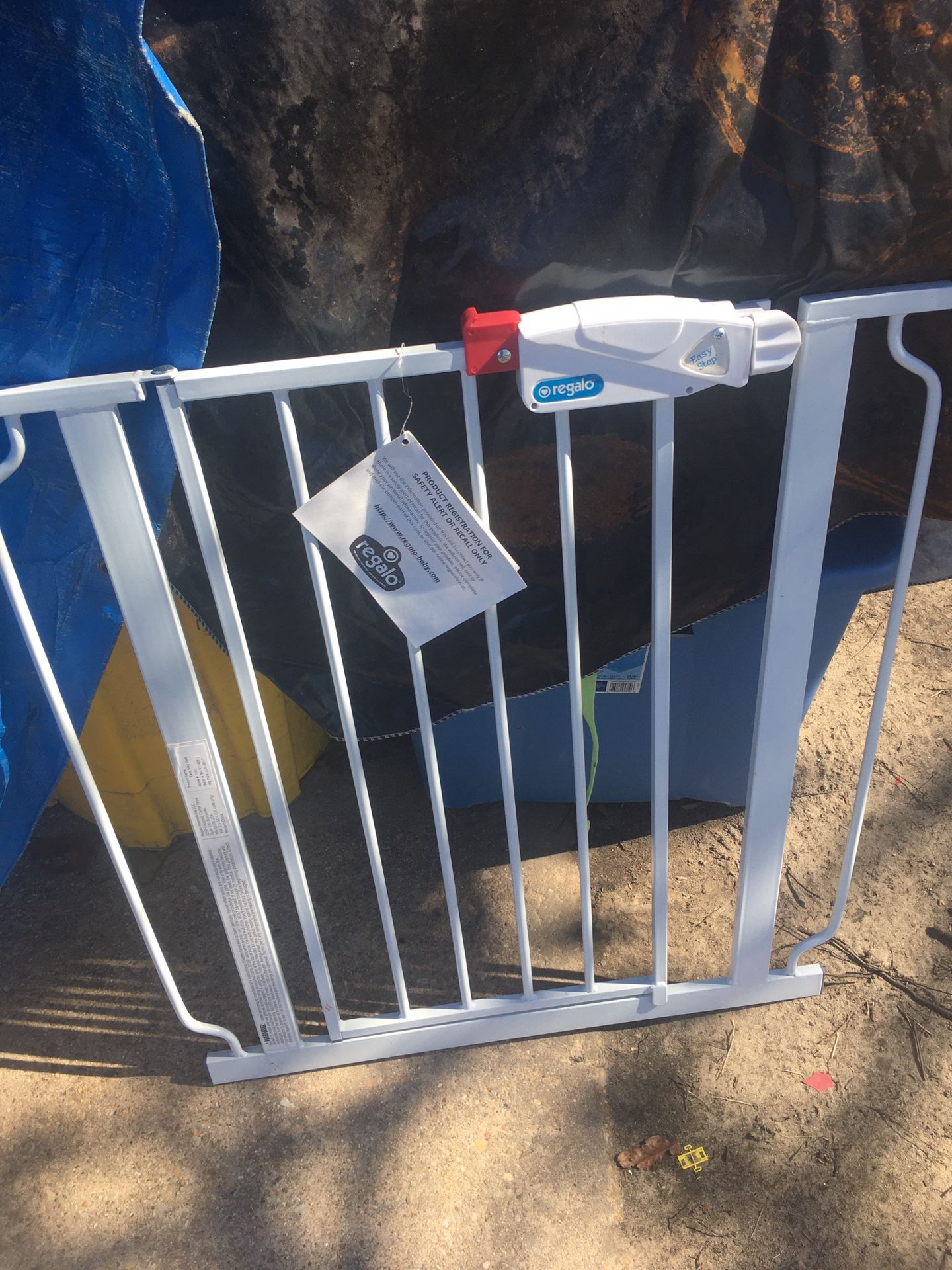 New metal walk-through gate with hardware only $40