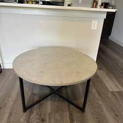 Round Balcony Table