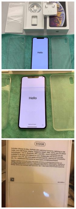 Factory UnlockediPhone XS Max 512GB Silver