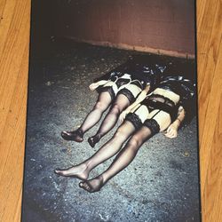 Large Art Print Pretty Puke