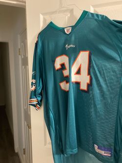 Miami Dolphins Reebok  #34 Ricky Williams NFL Jersey 2XL