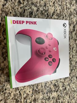 New Microsoft Xbox Wireless Controller in the Deep Pink colo