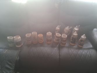 Old beer mugs collectibles