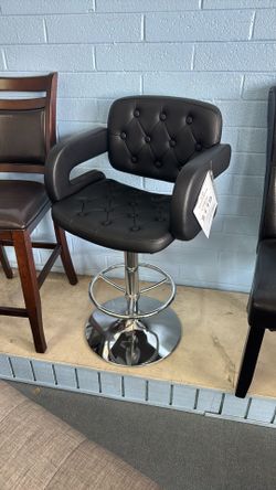 Black Barstool  