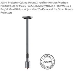 XGIMI X-Roof Adjustable Hanger Ceiling Bracket XGIMI Projector Accessories X-Roof for XGIMI H2 H1 Z6 Adjustable 20-40cm