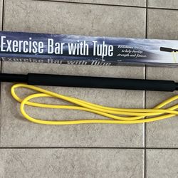 Spirited Namaste-Pilates Bar Home Gym Workout Equipment Kit with Resistance Bands