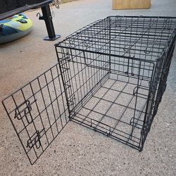 Double door small pet crate NO TRAY
