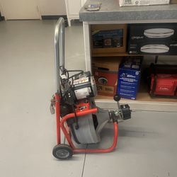 Ridgid  Sewer  Snake  Machine  Model  K400-T3