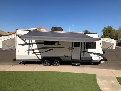 Jayco Jay Feather ultra lite X23B hybrid travel trailer $9,500 OBO