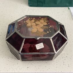 Stained Glass Music Box