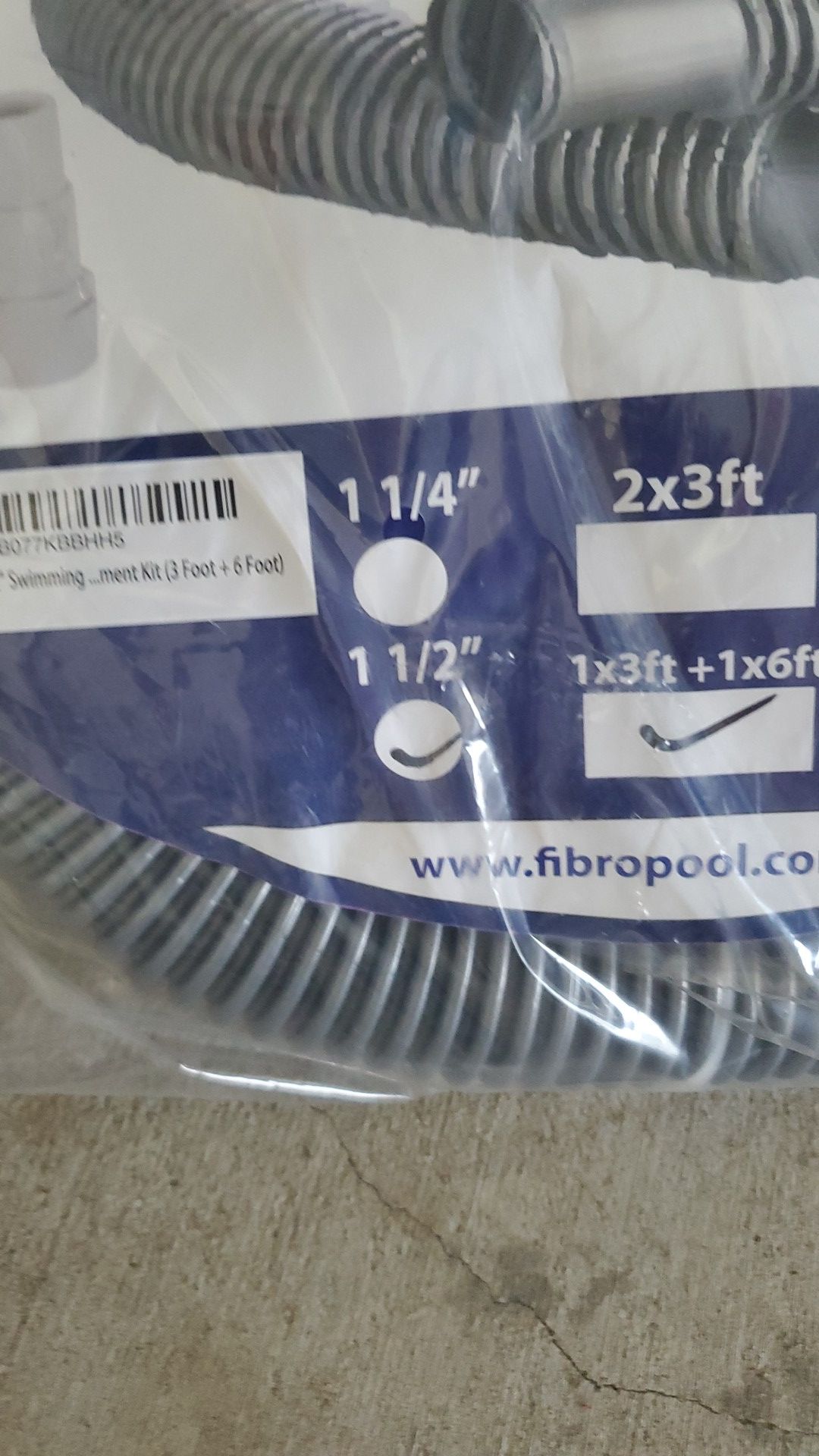 Fibropool hose filter kit