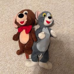 tom and jerry plushie lot 