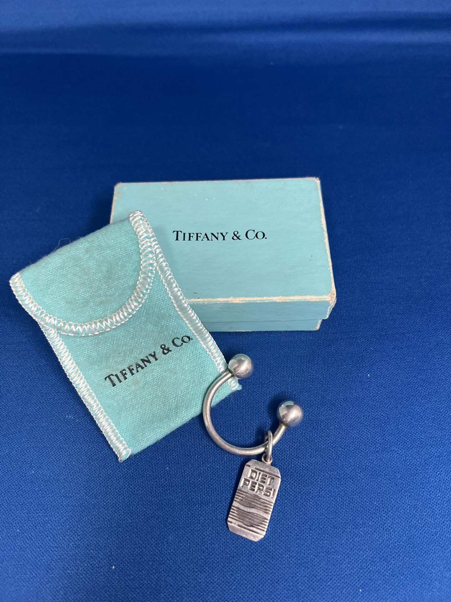 Tiffany & Co Diet Pepsi Key Ring