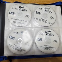 Learn And Master Guitar DVD Lesson Set With Carry Case