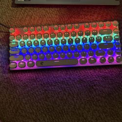 LED type Writer Keyboard 