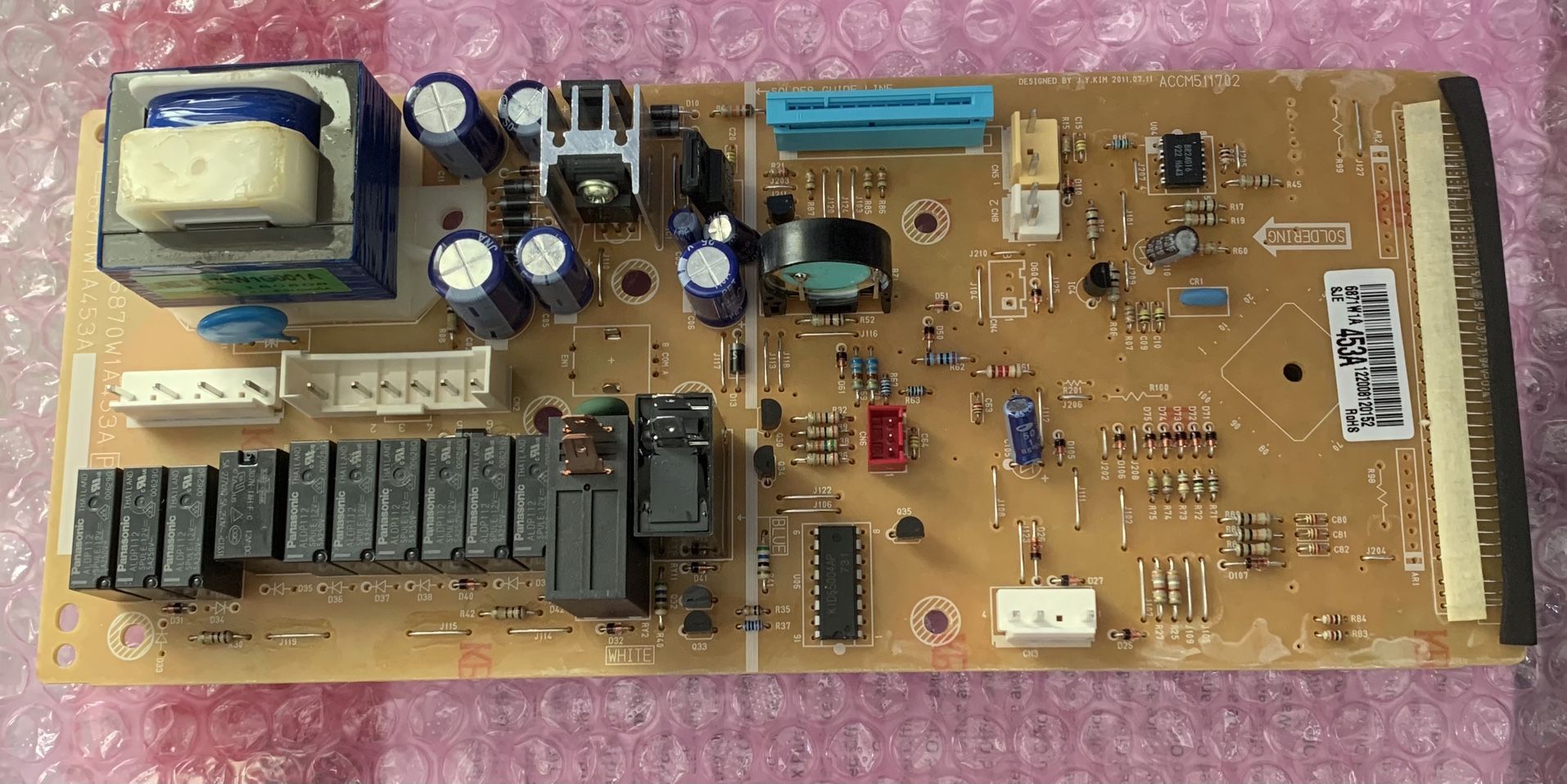 GE WB27X10866 Genuine OEM Main Control Board Assembly for GE Microwaves