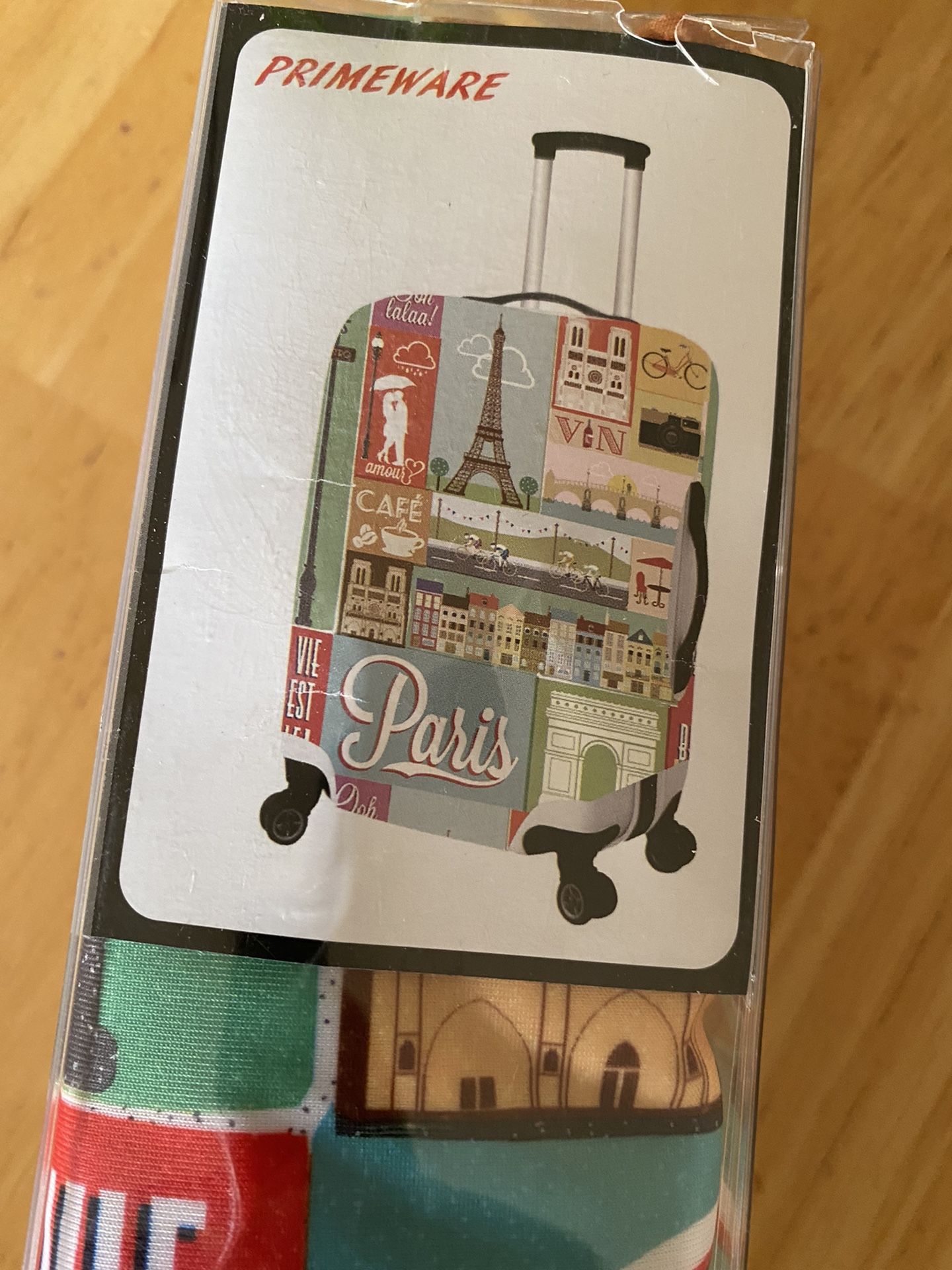 Rolling Travel Luggage Protector Cover Licra Expandable Easy To See