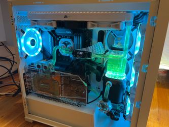 Custom waterloop PC build 3090 read description