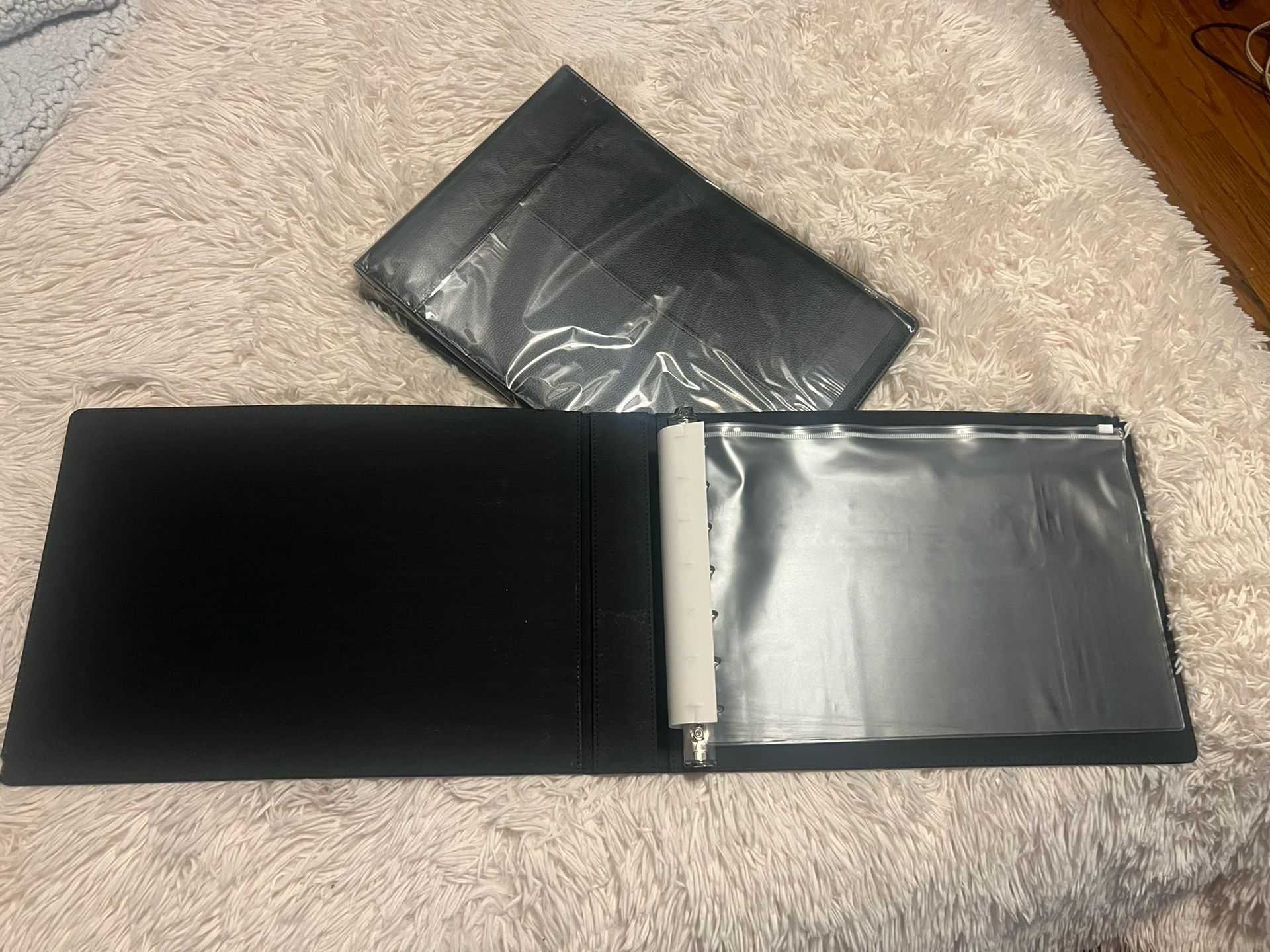 7 Ring Business Checkbook Holder