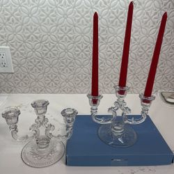 2 CANDELABRAS