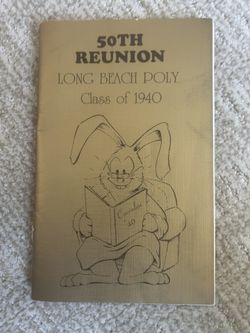 LB Poly Class Of 1940 / 50-Year Reunion Book