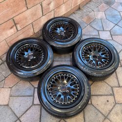 15x8 4x100 JNC Wheels