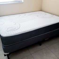 NEW FULL MATTRESS. Bed frame is not available. Take it home the same day 👍