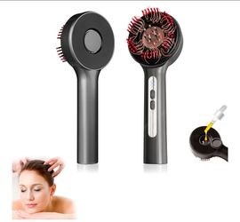 Electric Scalp Massager Brush with Red Light