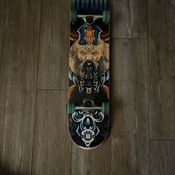 Blue Skateboard 