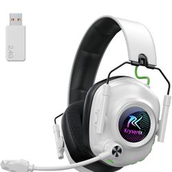 Wireless Gaming Headset with Noise Canceling Microphone