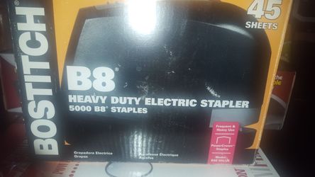Stanley Bostitch B8® Heavy Duty Impulse Drive™ Electric Stapler, Black 48 sheets (B8E-VALUE
