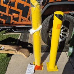 SAFETY  BALLARDS 48" END  42"  $50 ×2