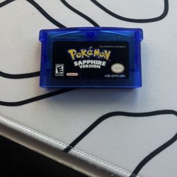 Pokemon Sapphire GBA Game