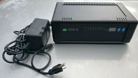 USED DIGI 50000585-02 C/CON-16 AIX DB25 With AC ADAPTER