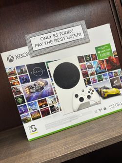 Xbox Series S Gaming Consoles - Only $1 Today Pay The Rest Later! 