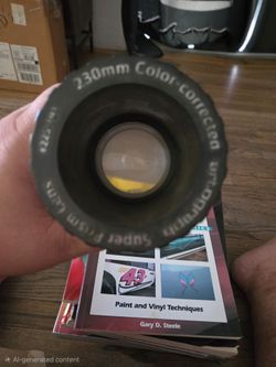 230mm color corrected super prism lens