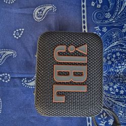 JBL Go 4 Portable Blue Tooth Spraker Blk