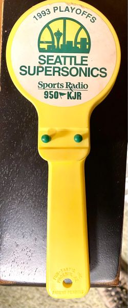 Seattle SuperSonics 1993 Playoffs Clapper from KJR radio
