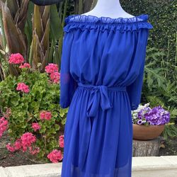 Royal Blue Maxi Dress